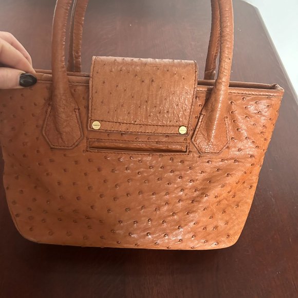 Ostrich Medium Tote - Picture 6 of 7